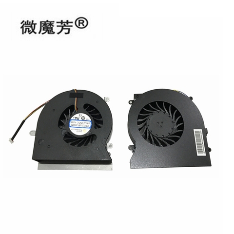 New CPU Cooling Fan For MSI GT62 GT62VR MS-16L1 MS-16L2 MS-16L3 6RD 6RE 7RE N322 N395 PABD19735BM 4-Pins 12V 0.65A 4Pin ► Photo 1/2