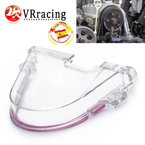 VR - Clear Cam Gear Timing Belt Cover Turbo Cam Pulley For Honda Civic 96-00 EK EG D15 D16 VR6337 ► Photo 1/6