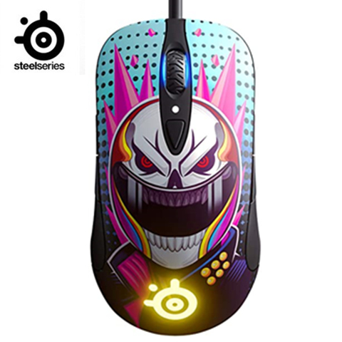 Steelseries Sensei Ten - Mouse da Gaming - Sensore Ottico Truemove Pro da 18.000 Cpi - design Ambidestro - Cs: Go Neon Rider Edi ► Photo 1/3