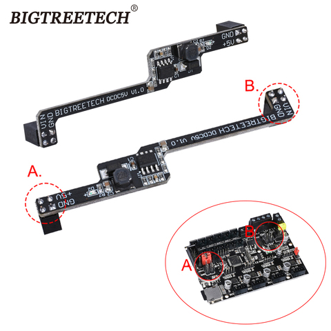 BIGTREETECH DCDC5V V1.0 Power Module Support SKR MINi E3 Motherboard 5V RGB LED Strip Lamp 3D Printer Parts For 3D Printer ► Photo 1/6