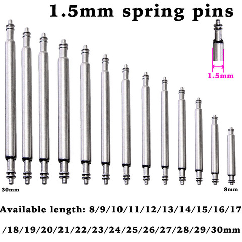 Watch Band Spring Pins Repair Tool for Watch Strap Release Spring Bars Pin 8 to 16 17 18 19 20 21 22 23 24 25 26 27 28 29 30mm ► Photo 1/6