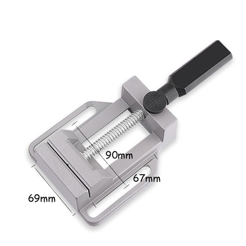 Mini Multi-functional Bench Vise Household Workbench Small Vise Flat 70mm Aluminum Alloy Tools Clamp On Table Bench Vise ► Photo 1/5