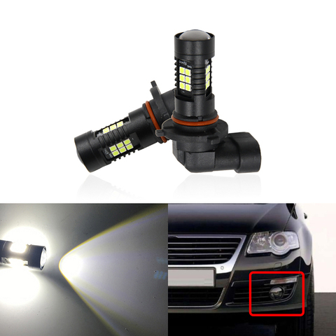 2x 1200Lm 9006 HB4 Led Fog Light Bulb For Passat B6 2006 2007 2008 2009 2010 2011 ► Photo 1/6