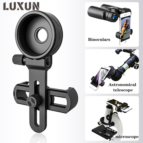 Universal Telescope Cell Phone Adapter Binoculars Phone Holder Astronomical Telescope High Quality Phone Clip ► Photo 1/6