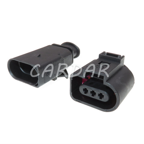 1 Set 3 Pin 1J0 973 703 1717888-1 1J0973803 1.5mm Auto Air-Condition Pressure Switch Socket Camshaft Sensor Plug Auto Connector ► Photo 1/6