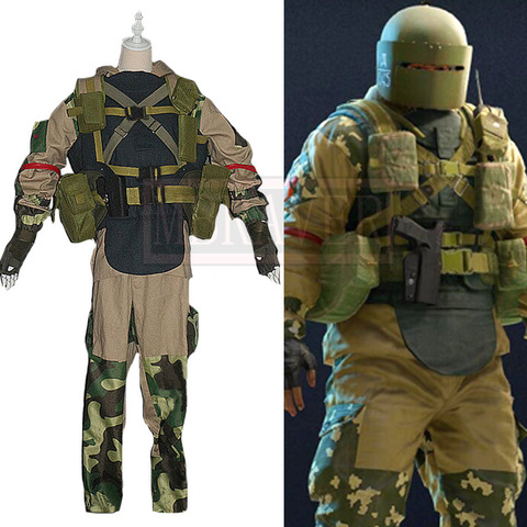 Tom Clancy's Rainbow Six Siege Tachanka Cos Cosplay Costume Halloween Uniform Outfit Custom Made Any Size ► Photo 1/5