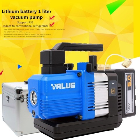 220V 180W 18V VRP-2DLi Vacuum Pump Brushless DC Lithium Battery Vacuum Pump Air Extractor Refrigeration Air Conditioner R32 ► Photo 1/5