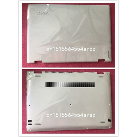 New Original laptop Lenovo Yoga 510 14 Yoga 510-14isk Lcd Rear Lid Cover base cover case white 5S50L45665 AP1JE000710 ► Photo 1/6