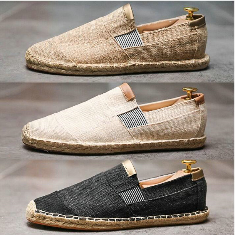 Men's Skate Shoes With Good Grip, Breathable Slip-on Espadrille Loafers  Sneakers - Temu