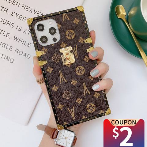 Musubo Luxury Flower Leather Phone Case For Samsung Galaxy NOTE 20 Ultra S20 S10 Plus S9 A50 A71 A51 M10 Cover Girls Soft Square ► Photo 1/6