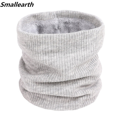 Autumn Winter Scarf Women Men Thickened Wool Warm Neck Collar Children Baby Scarf Boys Girl Students Fashion Head Scarves ► Photo 1/6