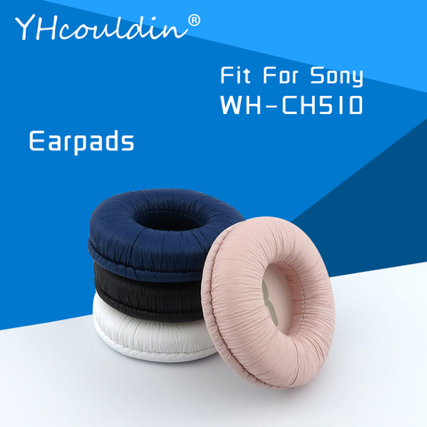 Earpads For Sony WH-CH510 WH CH510Headphone Accessaries Replacement Ear Cushions Wrinkled Leather Material ► Photo 1/6