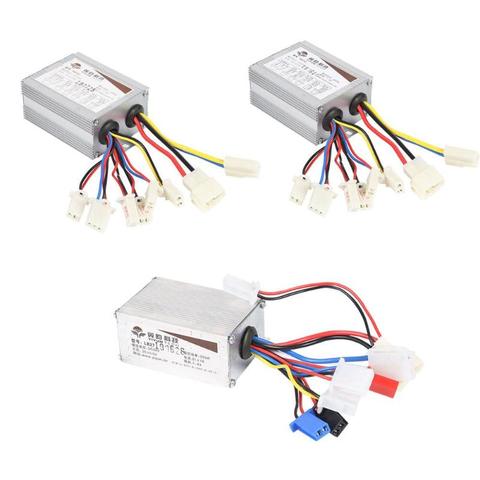 24V 36V 48V 250W 350W 500W DC Electric Bicycle Accessories Motor Brushed Controller Box for Electric Bicycle E-bike Scooter ► Photo 1/6
