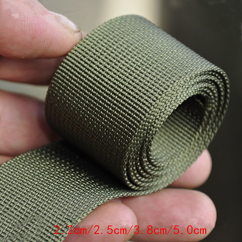 20mm 25mm 38mm 50mm Width 5 meters ArmyGreen Webbing Ribbon DIY Sewing Bags Parts Straps Seat Strap Shoes Clothing ► Photo 1/5