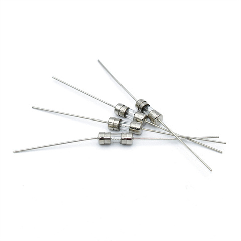 20pcs 3.6*10mm Fast break Take the lead Glass fuse tube 3.6x10mm 250V slow 0.5A 1A 2A 3A 3.15A 4A 5A 6.3A 8A 10A 12A 15A 20A ► Photo 1/1