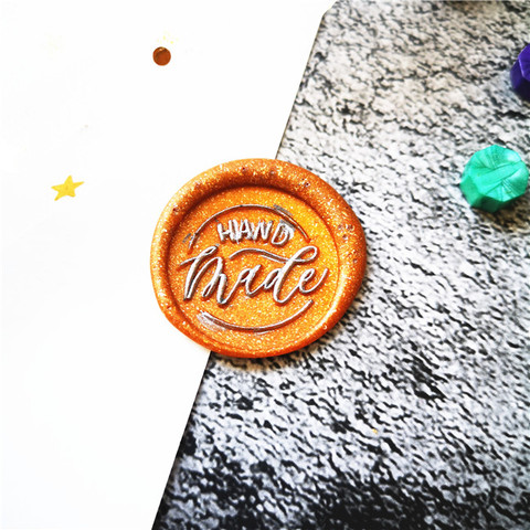 hand made logo letter decoration wax stamp Retro Wood Stamp Sealing Wax Seal Stamp Wedding Decorative sealing Stamp wax seals ► Photo 1/2