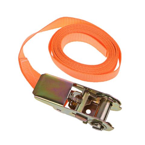 Porable Heavy Duty Tie Down Cargo Strap Luggage Lashing Strong Ratchet Strap Belt With Metal Buckle X6HF ► Photo 1/6