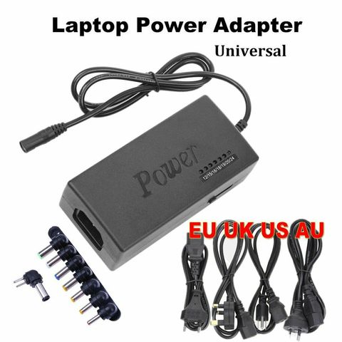 DC 12V/15V/16V/18V/19V/20V/24V 4-5A 96W Laptop AC Universal Power Adapter Charger for ASUS DELL Lenovo Sony Toshiba Laptop ► Photo 1/1