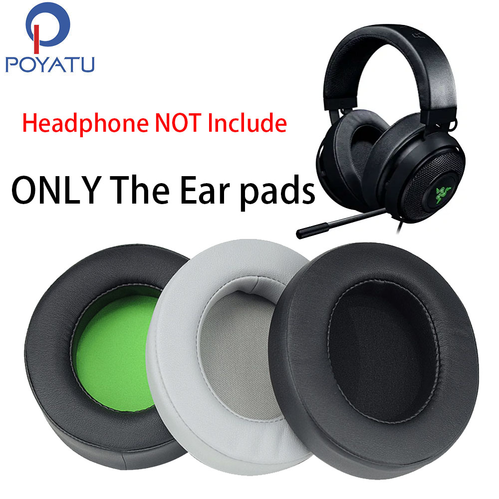 POYATU For Razer Kraken 7.1 Ear Pads Headphone Earpads For Razer Kraken 7.1 Chroma V2 USB Gaming Pro V2 Ear Pads Cushion Cover ► Photo 1/6