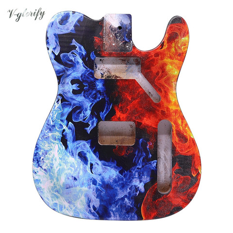 DIY Guitar Parts Musical Instrument Alder wood electric TL Guitar body customized painting guitar barrel with a little flaw ► Photo 1/6