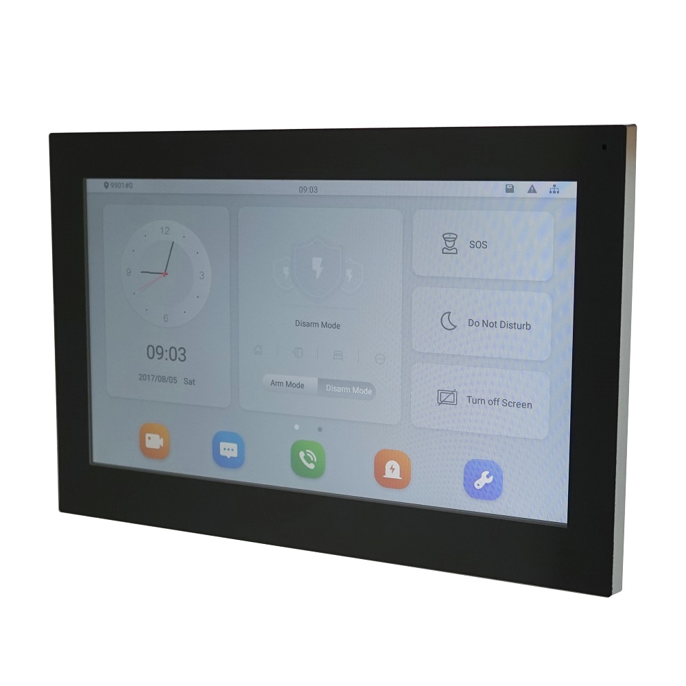 Buy Online Dh Logo Vth5341g W Poe 802 3af Android 10 Inch Digital Indoor Monitor Video Intercom Monitor Wired Doorbell Monitor Alitools