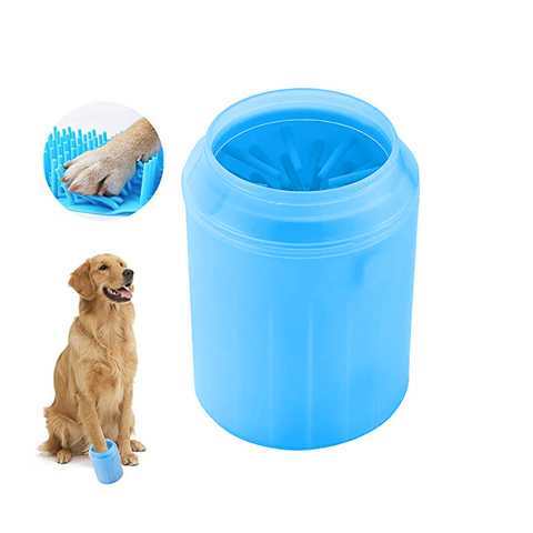 Pet Dog cat Paw Cleaner Cup Outdoor portable Soft Silicone Combs Quickly  Wash Foot Cleaning Bucket Pet Foot Wash Tools