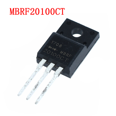 10PCS TO-220F MBRF20100CT SCHOTTKY DIODE MBR20100CT 20100CT ► Photo 1/1