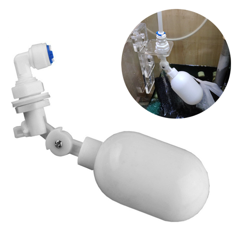 Plastic Aquarium Auto Water Fill Control Valve Fish Tank Adjustable Float Ball Valve for Filling Water Auto-top-Off System ► Photo 1/6