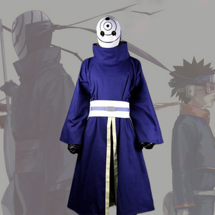 Naruto Shippuden Uchiha Obito Cosplay Costume with Mask Custom Made –  fortunecosplay