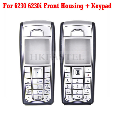 New original Housing For Nokia 6230 6230i Mobile Phone Front Cover with LCD lens Case  ( No Back Cover No Keypad ) ► Photo 1/6