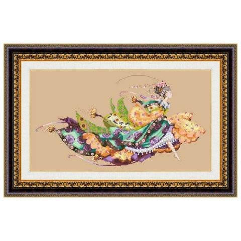 Princess Eliana cross stitch kits fairy lady aida fabric 18ct 14ct 11ct flaxen linen cotton thread embroidery kits DIY craft ► Photo 1/6