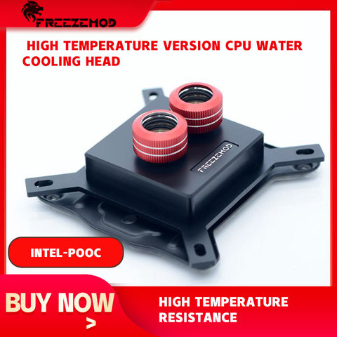 FREEZEMOD CPU Water Cooler Block Sprayable Liquid Block With Micro Channel For Intel LGA 1151 115X 2011 Platform. INTEL-POOC ► Photo 1/6