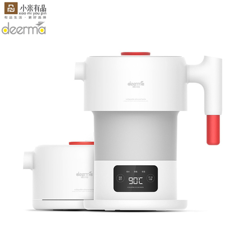 Foldable Electric Kettle 0.6L Folding Water Kettle Smart Flask Pot Auto Power-Off Protection Teapot For Travel From xiaomiyoupin ► Photo 1/5