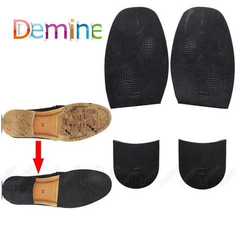 Rubber Patch Shoes Soles for Men Leather Shoes Forefoot Heel Anti Slip Sole Shoe Repair Replacement Outsole Insole DIY Mat Pad ► Photo 1/6