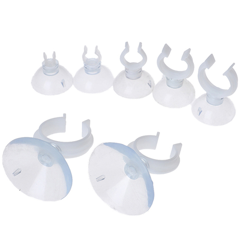 10Pcs Aquarium Fish Tank Suction Cup Sucker Holders For Air Line Tube Hose Pump ► Photo 1/6