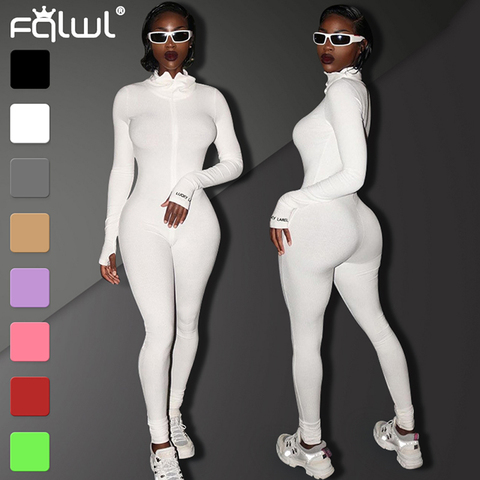 Tight Bodysuit Sexy Overalls Night Club Rompers Womens Jumpsuit Playsuit  Bodycon Jumpsuit Woman Long Sleeve