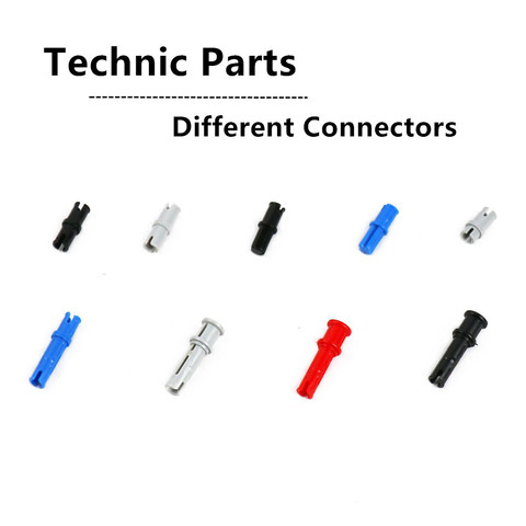 50/100pcs Technic Blocks Connectors Pins Peg Cross Axle Building Toys Assemble 2780 3673 6558 32054 6562 Kids DIY Technic Parts ► Photo 1/6