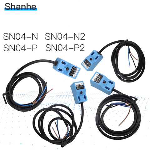 18x18x36 4mm sensing SN04 series SN04-N SN04-N2 SN04-P SN04-P2 DC NPN PNP NO NC prism shape inductive proximity sensor switch ► Photo 1/6