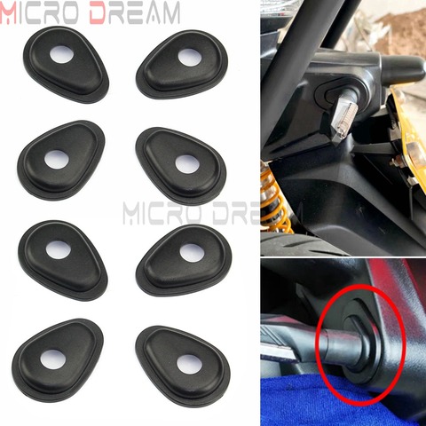 8x Turn Signals Indicator Adapter Spacers For MT07 MT09 Tracer/Tracer 900/FJ-09 YZF-R1 YZF-R3 YZF-R6 YZF-R25 YZF-R15 XJ6 TDM 900 ► Photo 1/6