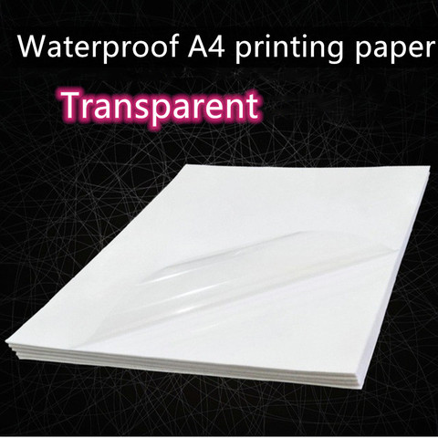 50 Sheets A4 Printable Color Sticker Paper Full Sheet Blank Matte Adhesive  Label For Inkjet/laser Printer - Self-adhesive Paper - AliExpress