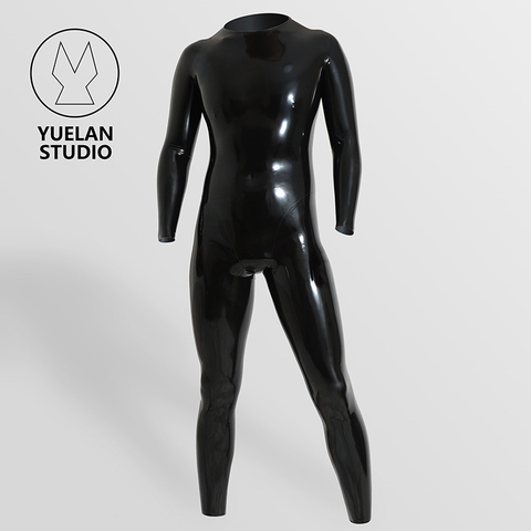 YUELAN STUDIO basic male latex catsuit latex clothes custom made to measurement high quality Perfect fit ► Photo 1/4