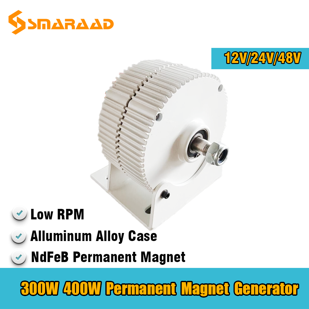 Permanent Magnet Generator 300w Low Speed