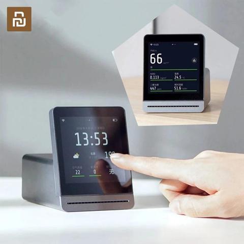 Youpin ClearGrass Air Detector Retina Touch IPS Screen Mobile Touch Operation Indoor Outdoor Air Monitor For Mijia APP Control ► Photo 1/6
