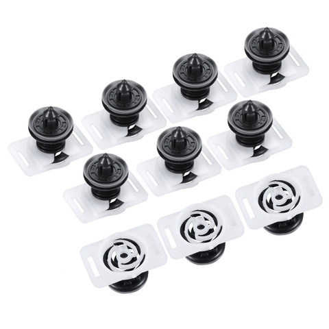 Mgoodoo 20Pcs Car Interior Door Clips For Passat B6 CC Golf Polo Caddy Tiguan Touran Eos A6 A8 TT OEM 6Q0 868 243 6Q0868243 ► Photo 1/6