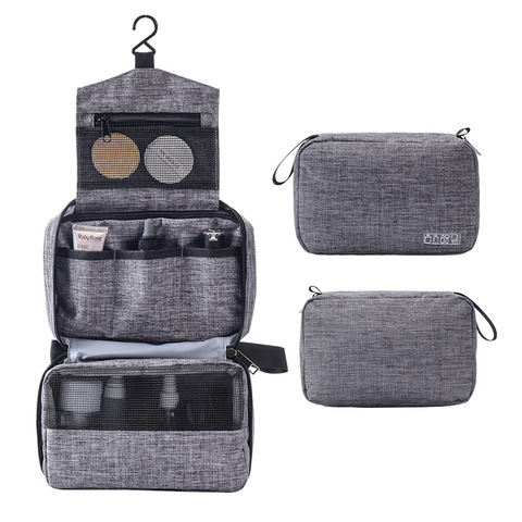 Men Women Hanging Cosmetic Bag Multifunction Travel Organizer Toiletry Wash Make up Storage Pouch Beautician Folding Makeup Bag ► Photo 1/6