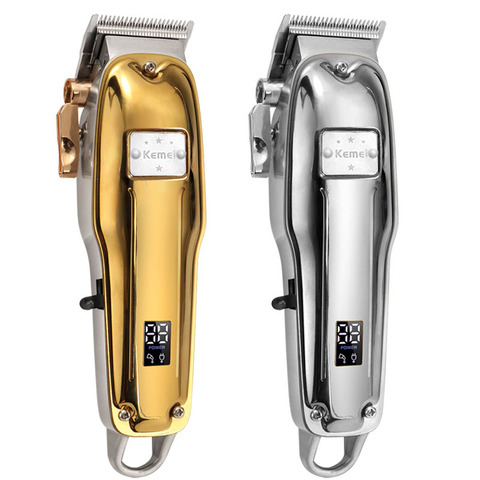 kemei electric Hair Trimmer KM-1983+PG 1984+PG 1986Z+PG cordless professional rechargeable Hair Clipper haircut machine metal ► Photo 1/5