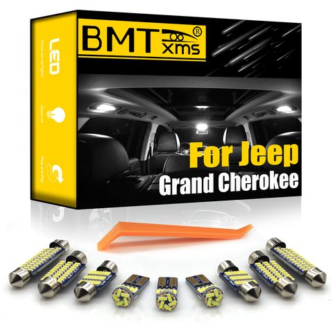 BMTxms For Jeep Grand Cherokee ZJ WJ WK WK2 1993-2022 Canbus Vehicle LED Interior Light Bulbs Kit Car Lighting Accessories ► Photo 1/6