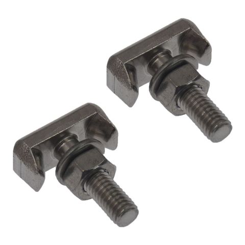 2pcs Battery Cable Terminal Connectors Car T-Bolt Stainless Steel Batteries Cables Connectors Replace 19116852 ► Photo 1/6