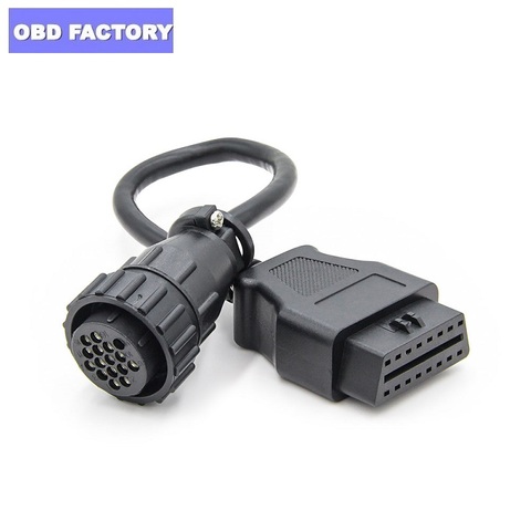 For SCANIA Truck 16 Pin OBD2 Scanner Connector Truck For Scania Truck OBD To OBD 2 16pin OBDll Extension Cable Diagnostic Tool ► Photo 1/6