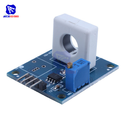 diymore WCS1800 DC 5V Hall Current Detection Sensor Module 35A Short Circuit Overcurrent Protection Module ► Photo 1/6